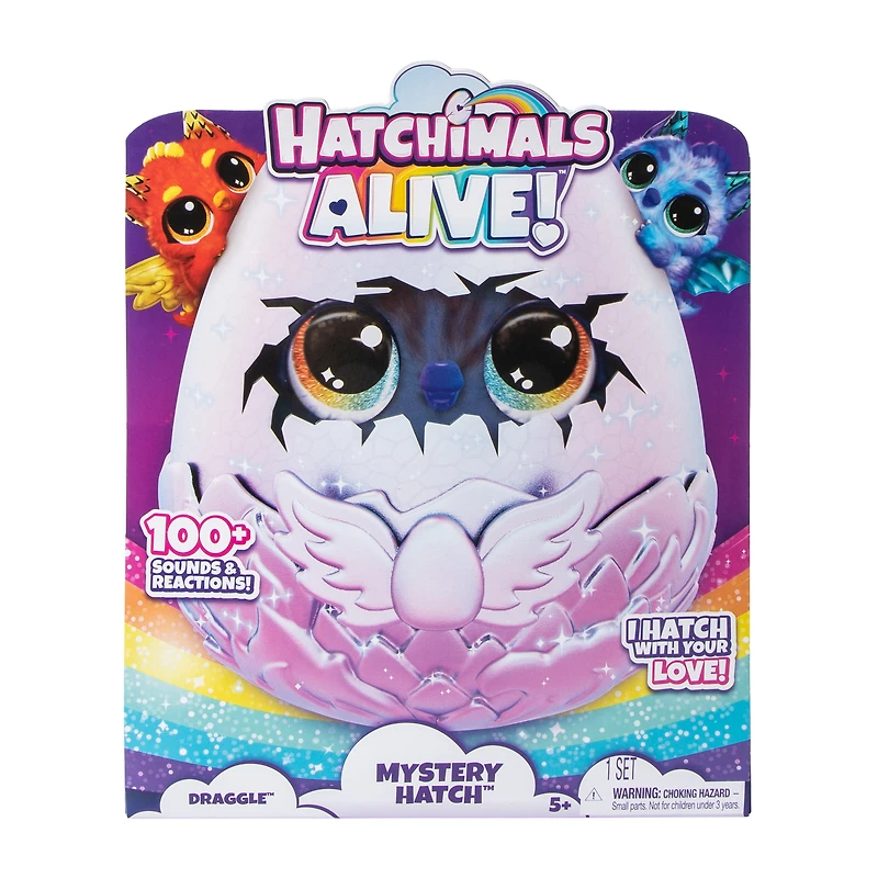 Hatchimals Alive!™ Mystery Hatch™ Draggle™ Toy (Styles May Vary)