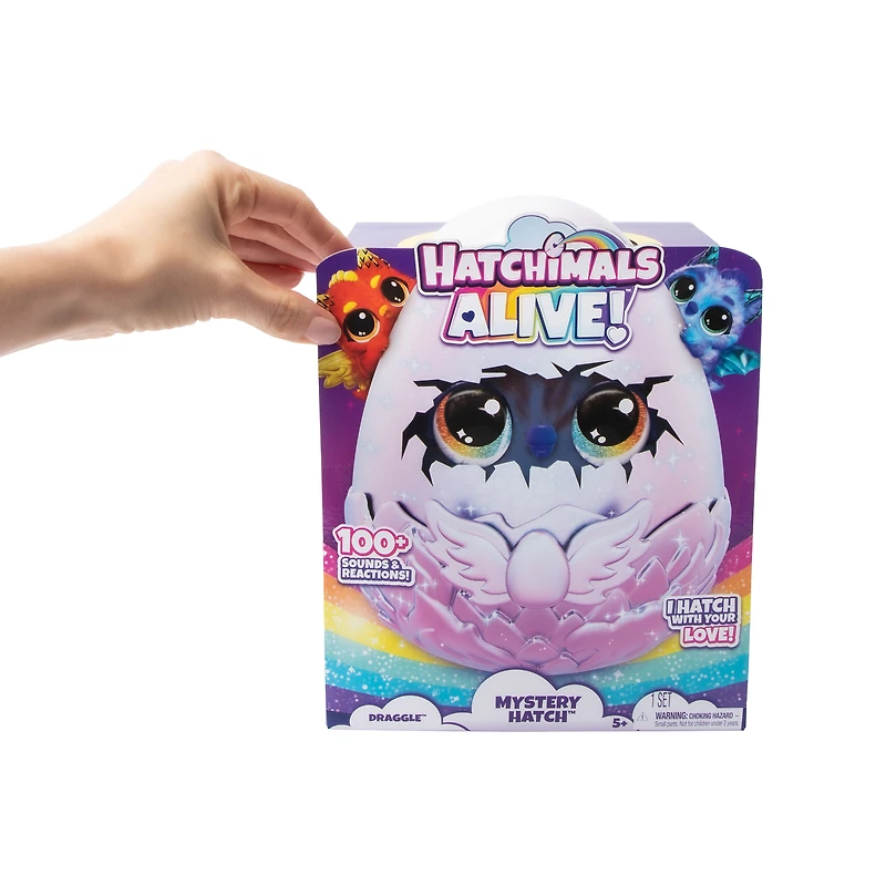 Hatchimals Alive!™ Mystery Hatch™ Draggle™ Toy (Styles May Vary)
