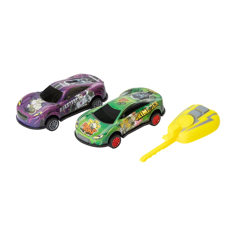 The Transformers Key Blasters Toy Race Car Set 2-Pack
