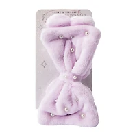 Purple Peal Plush Spa Headband