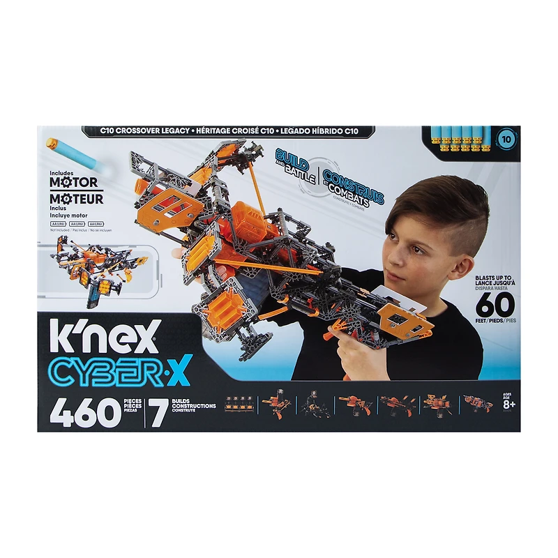 K'nex® Cyber-X C10 Crossover Legacy Crossbow Toy