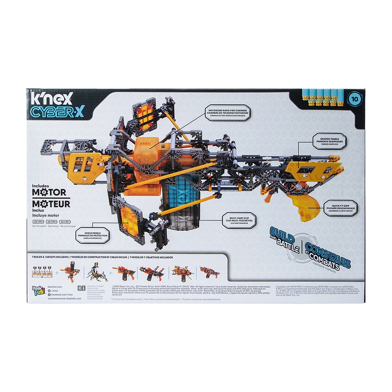K'nex® Cyber-X C10 Crossover Legacy Crossbow Toy