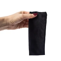 Wide Stretch Black Headband