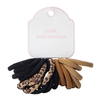 Hair Elastics 20-Pack