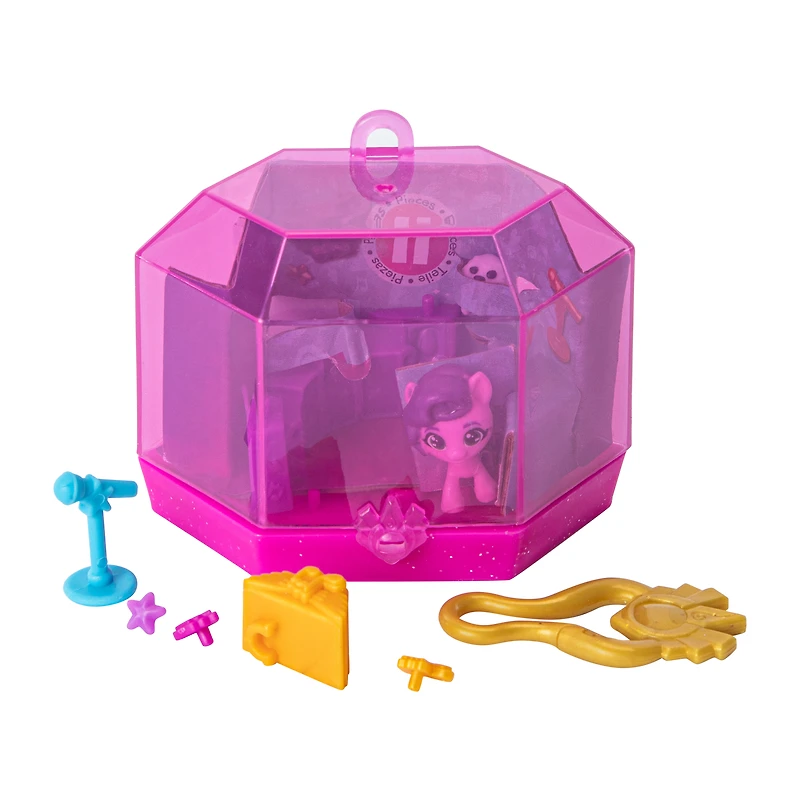 My Little Pony Mini World Magic Princess Petals Crystal Keychain