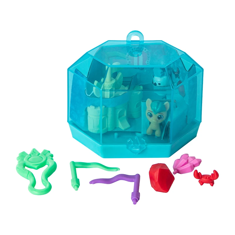 My Little Pony Mini World Magic Hitch Trailblazer Crystal Keychain