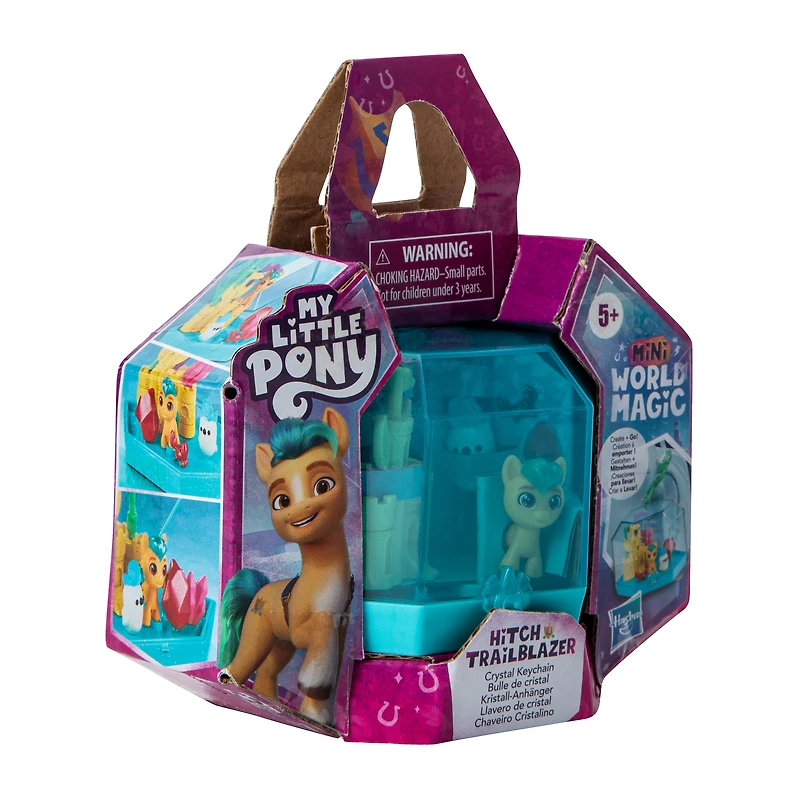 My Little Pony Mini World Magic Hitch Trailblazer Crystal Keychain
