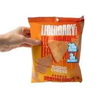 Legendary Foods™ Nacho Cheese Flavored Popped Protein Chips 1.2oz