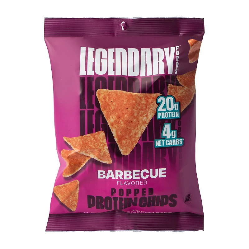 Legendary Foods™ Barbecue Flavored Popped Protein Chips 1.2oz