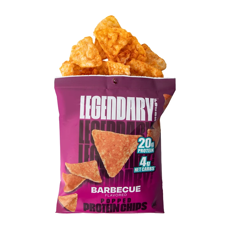 Legendary Foods™ Barbecue Flavored Popped Protein Chips 1.2oz