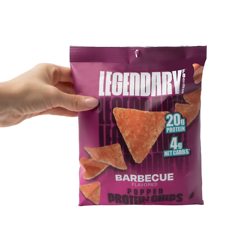 Legendary Foods™ Barbecue Flavored Popped Protein Chips 1.2oz