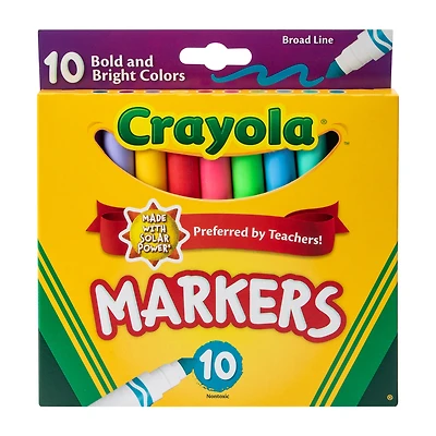 Crayola® Broad Line Markers 10-Pack