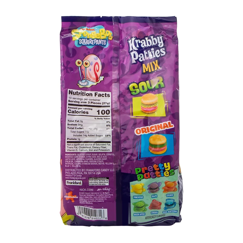 SpongeBob SquarePants™ Krabby Patties Mix™ Gummy Candies 9.53oz