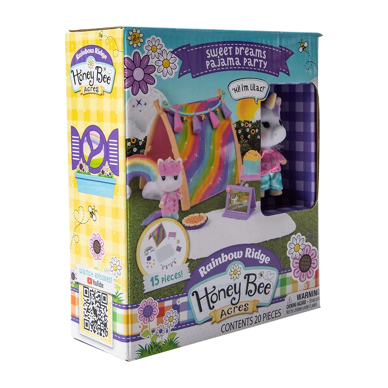 Honey Bee Acres Rainbow Ridge Sweet Dreams Pajama Party