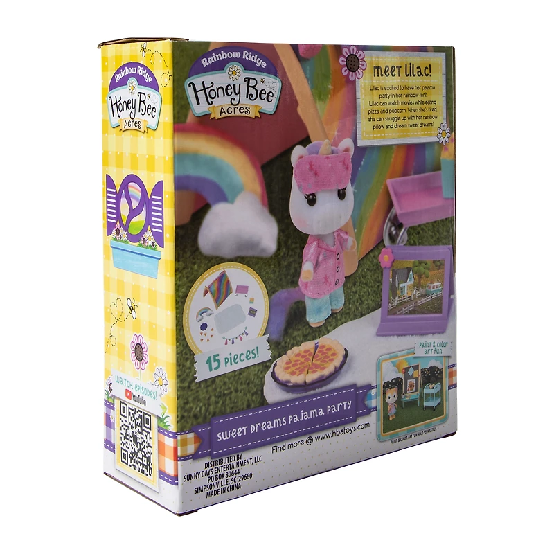 Honey Bee Acres Rainbow Ridge Sweet Dreams Pajama Party