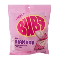 Bubs® Sour Diamond Strawberry Vanilla