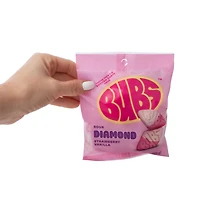 Bubs® Sour Diamond Strawberry Vanilla