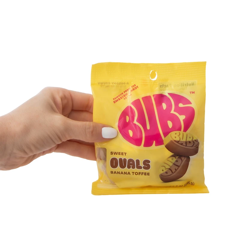 Bubs® Sweet Ovals Banana Toffee