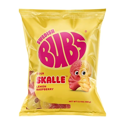 Swedish Bubs® Sour Skalle™ Lemon Raspberry 5.5oz