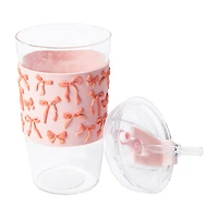 Ciao Glass Tumbler With Straw