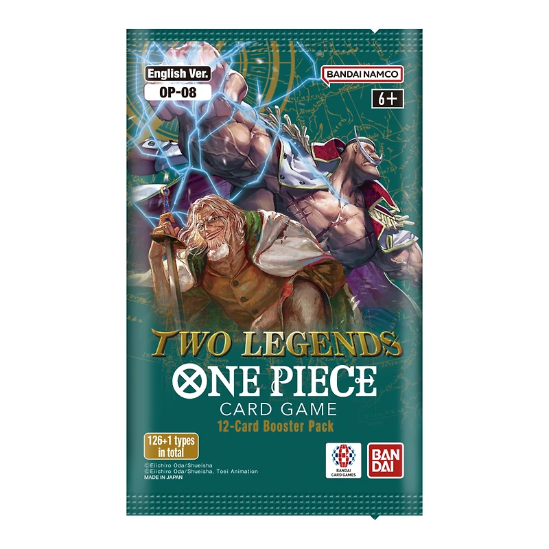 One Piece Two Legends Card Game 12-Card Booster Pack