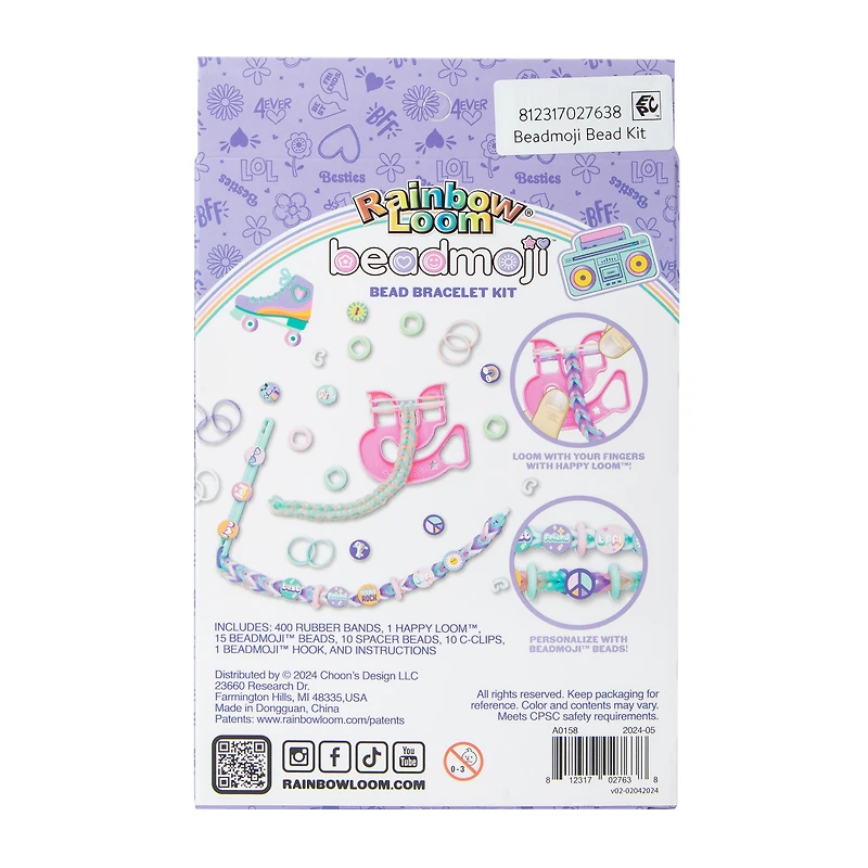 Rainbow Loom® Beadmoji™ Bead Bracelet Kit