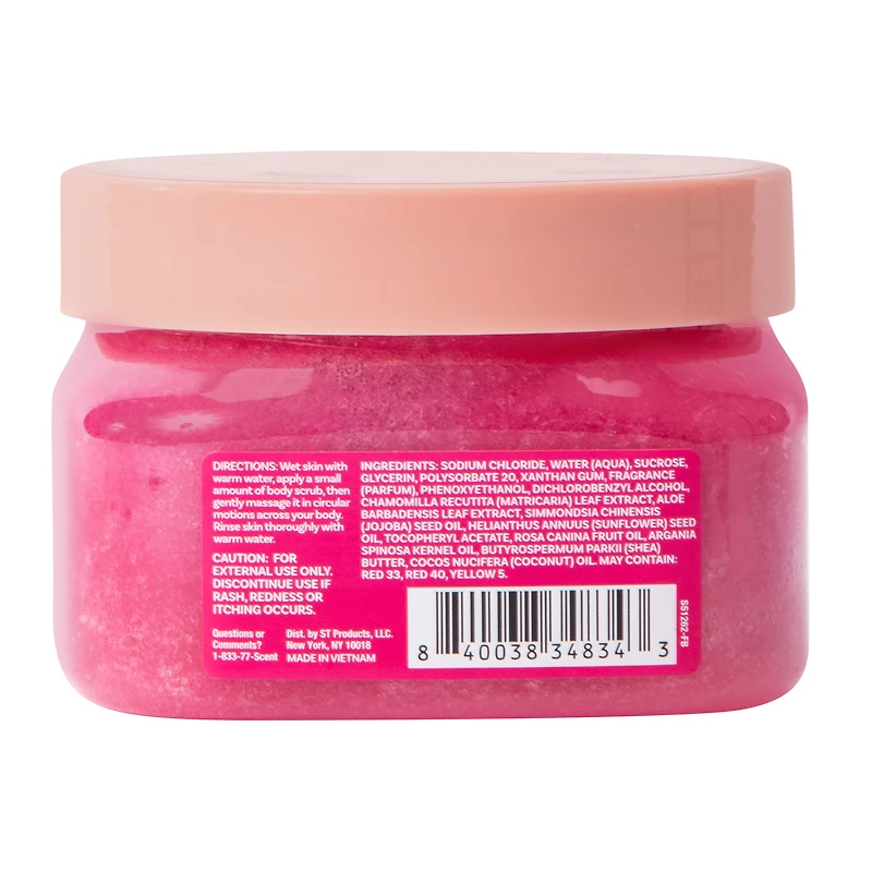 ScentXScent Sparkling Peach Berry Body Scrub 13oz