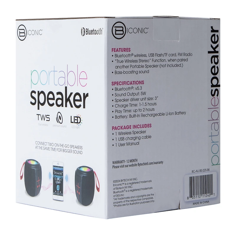 Bluetooth Portable Speaker