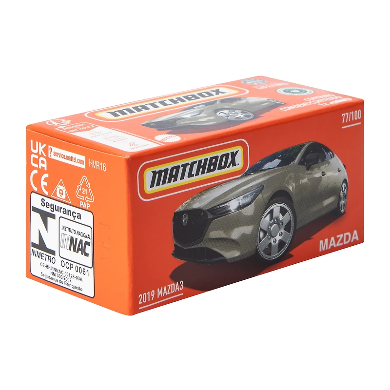 Matchbox™ Die-Cast Car Toy (Styles May Vary)