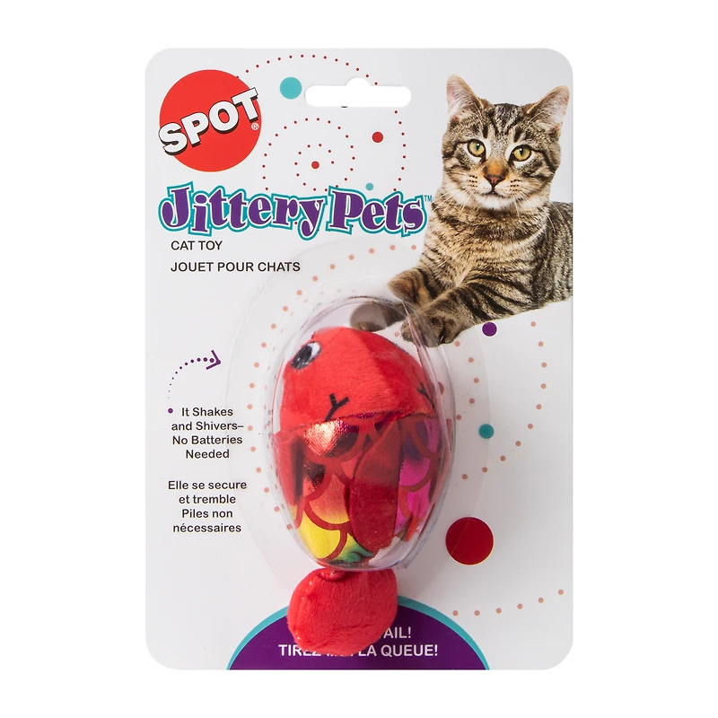 Spot® Jittery Pets™ Fish Cat Toy (Styles May Vary)