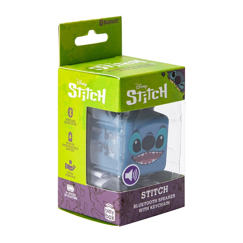 Bitty Box™ Disney Stitch  Bluetooth Speaker With Keychain