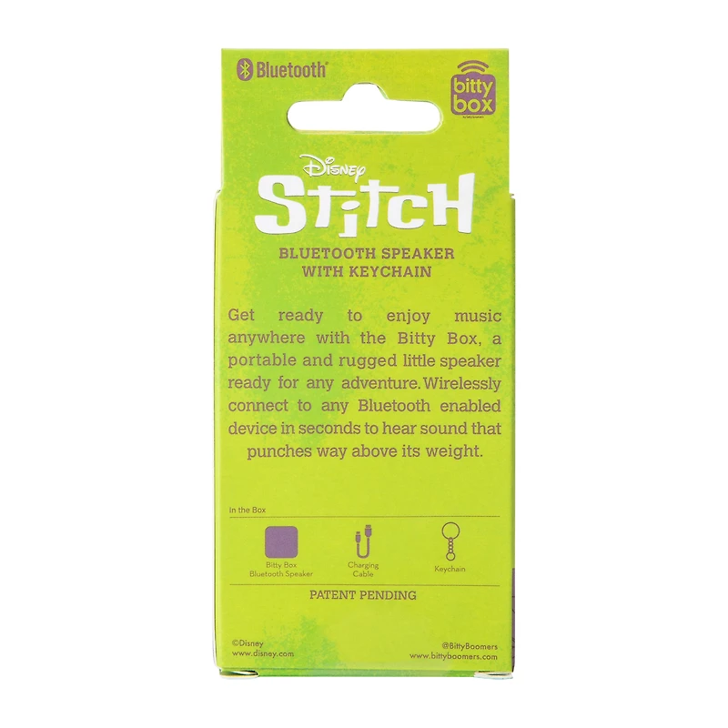 Bitty Box™ Disney Stitch  Bluetooth Speaker With Keychain