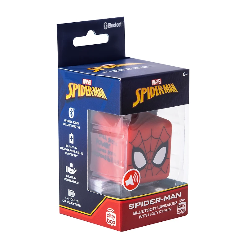 Bitty Box™ Marvel Spider-Man Bluetooth Speaker With Keychain
