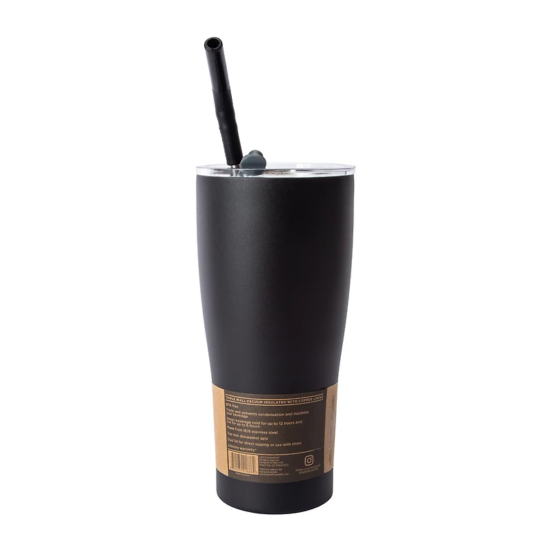 Hydraflow® Black Capri Tumbler 30oz