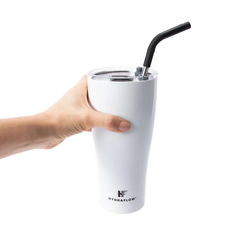Hydraflow® Gloss Ivory Capri Tumbler 30oz