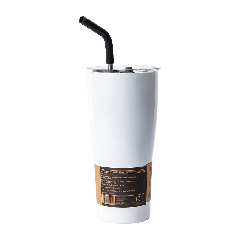 Hydraflow® Gloss Ivory Capri Tumbler 30oz