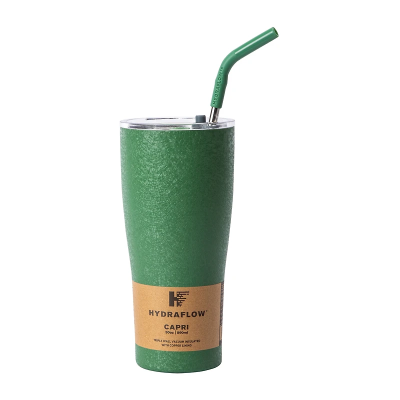 Hydraflow® Green Capri Tumbler 30oz