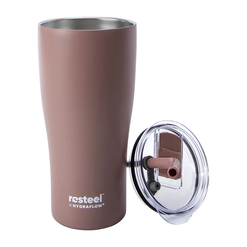 Resteel® X Hydraflow® Brown Capri Tumbler 30oz