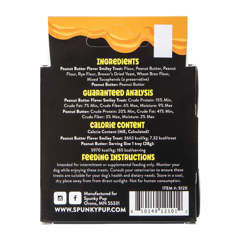 Spunky Pup® Lickables Peanut Butter Lick Pad  1oz