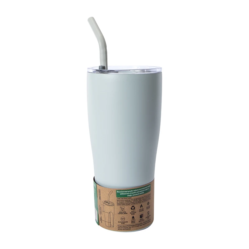 Resteel® X Hydraflow® Grey Capri Tumbler 30oz