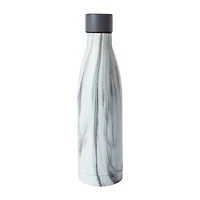 Wellness Marble-Textured Double Wall Stainless Steel Bottle 17oz