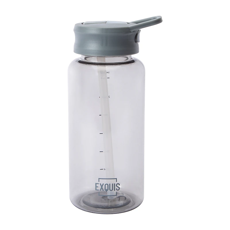 Exquis Grey Push Flip Bottle 34oz