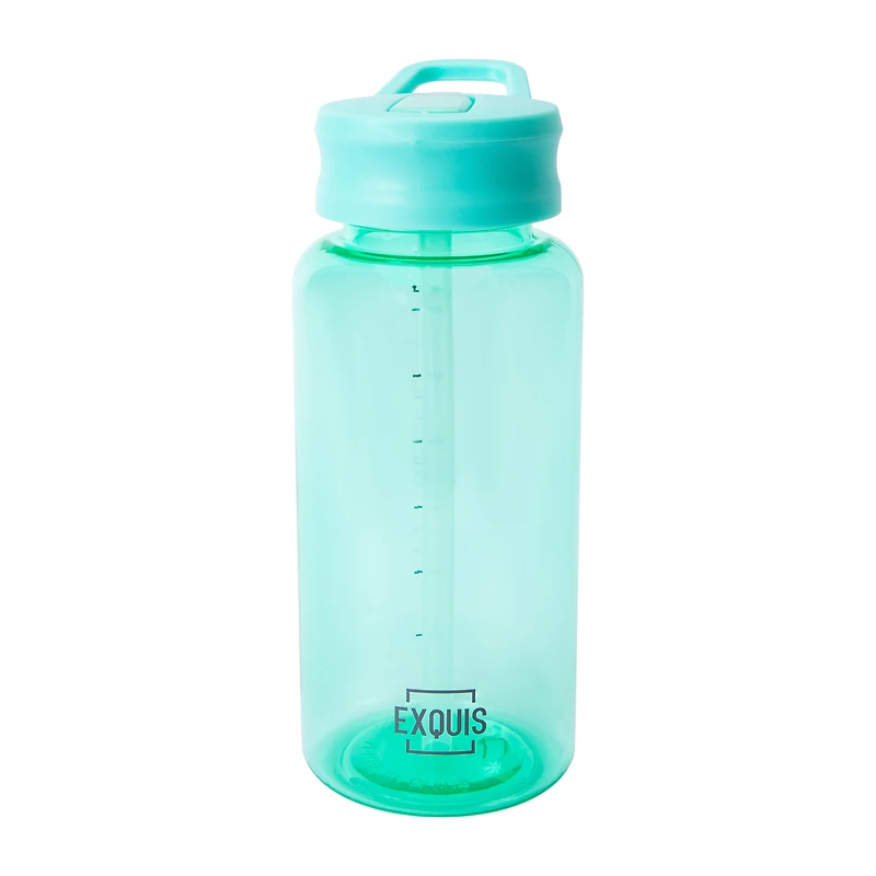 Exquis Teal Push Flip Bottle 34oz