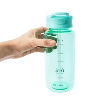 Exquis Teal Push Flip Bottle 34oz