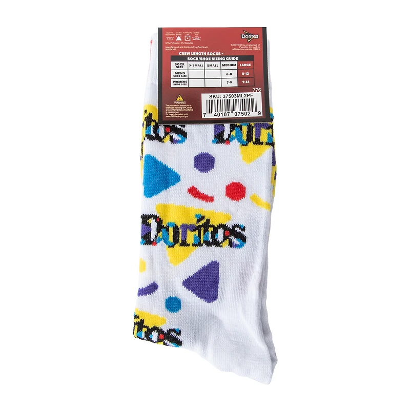 Young Mens Licensed Crew Length Socks 2-Pairs