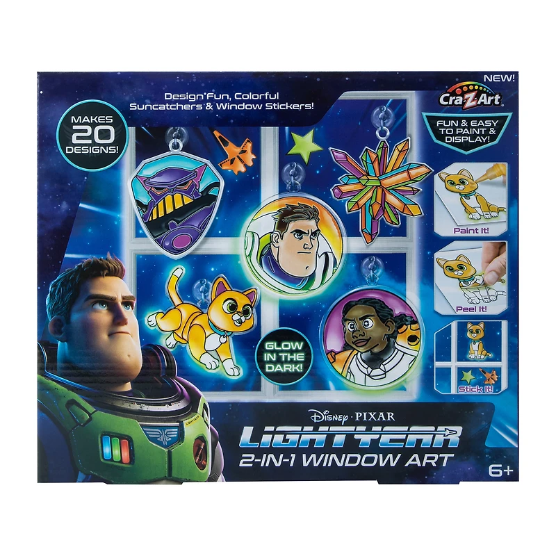 Cra-Z-Art® Disney PIXAR Lightyear 2-In-1 Window Art
