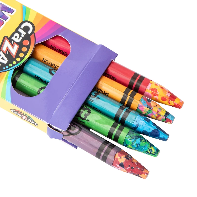Cra-Z-Art® Mosaic Double Sided Crayons 5-Count