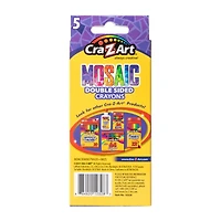 Cra-Z-Art® Mosaic Double Sided Crayons 5-Count