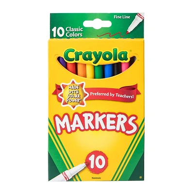 Crayola® Fine Line Markers 10-Count