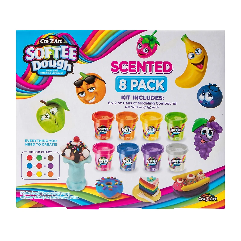 Cra-Z-Art® Softee Dough Scented 8-Pack 16oz